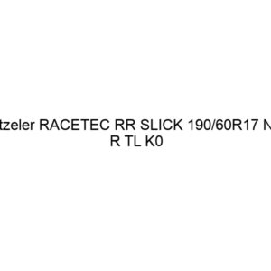 Metzeler RACETEC RR SLICK 190/60R17 NHS R TL K0