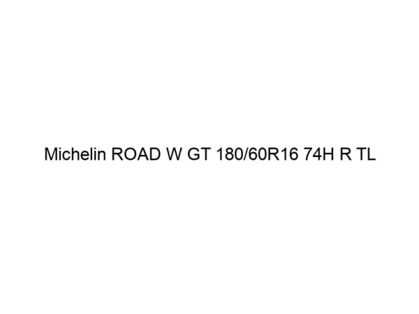 Michelin ROAD W GT 180/60R16 74H R TL
