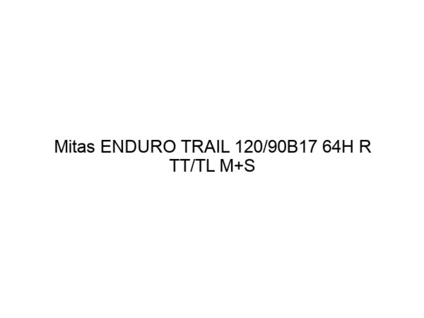 Mitas ENDURO TRAIL 120/90B17 64H R TT/TL M+S