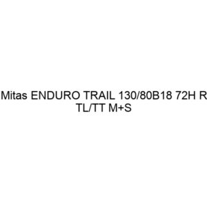 Mitas ENDURO TRAIL 130/80B18 72H R TL/TT M+S