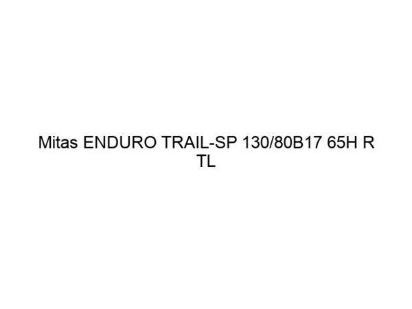 Mitas ENDURO TRAIL-SP 130/80B17 65H R TL