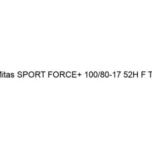 Mitas SPORT FORCE+ 100/80-17 52H F TL
