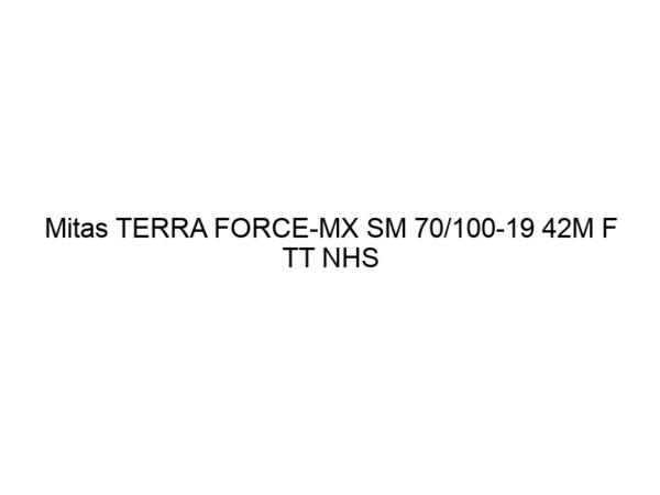 Mitas TERRA FORCE-MX SM 70/100-19 42M F TT NHS SOFT MEDIUM TER
