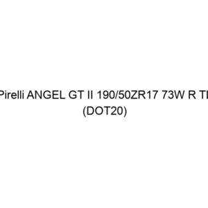 Pirelli ANGEL GT II 190/50ZR17 73W R TL (DOT20)