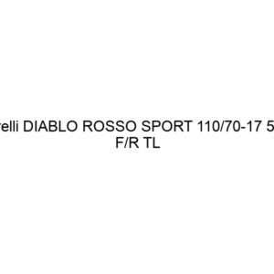 Pirelli DIABLO ROSSO SPORT 110/70-17 54S F/R TL