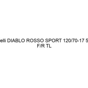 Pirelli DIABLO ROSSO SPORT 120/70-17 58S F/R TL
