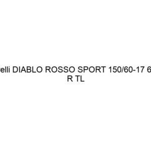 Pirelli DIABLO ROSSO SPORT 150/60-17 66S R TL