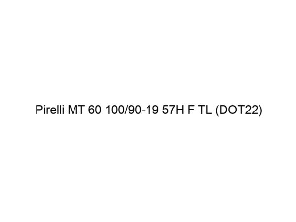 Pirelli MT 60 100/90-19 57H F TL (DOT22)