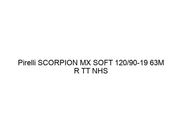 Pirelli SCORPION MX SOFT 120/90-19 63M R TT NHS