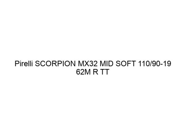 Pirelli SCORPION MX32 MID SOFT 110/90-19 62M R TT NHS STADIUM