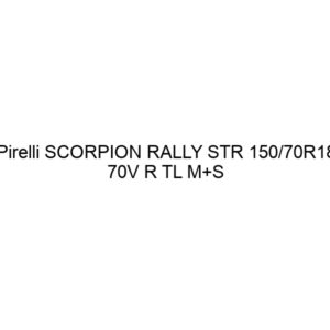 Pirelli SCORPION RALLY STR 150/70R18 70V R TL M+S