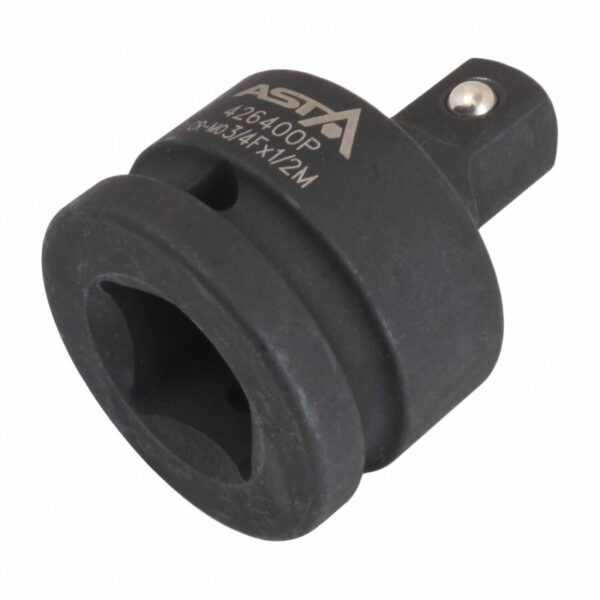 Adaptador de Impacto 3/4" Hembra a 1/2" Macho | Convertidor de Carraca y Vasos - Imagen 2