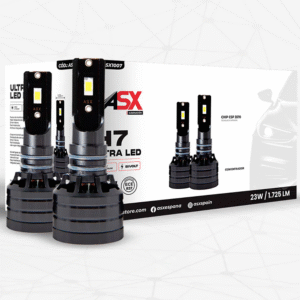 Bombillas ULTRA LED H7 ASX Homologadas ITV España - 6000K, 1725 Lúmenes Reales | Pack 2