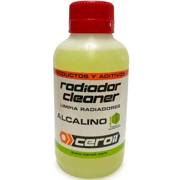 Radiador Cleaner Alcalino Ceroil | Eliminador de aceite por rotura de culata 500ML
