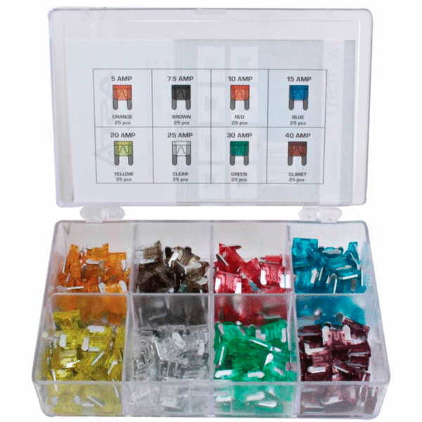 Set de Fusibles Micro de Alta Precisión – 5A a 40A, 200 piezas