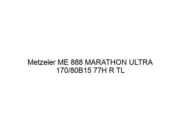 Metzeler ME 888 MARATHON ULTRA 170/80B15 77H R TL MBS