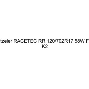 Metzeler RACETEC RR 120/70ZR17 58W F TL K2
