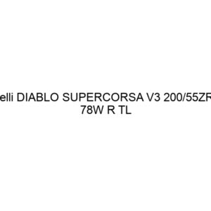 Pirelli DIABLO SUPERCORSA V3 200/55ZR17 78W R TL SC2 (DOT22)
