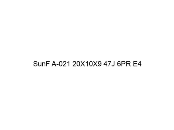 SunF A-021 20X10X9 47J 6PR E4