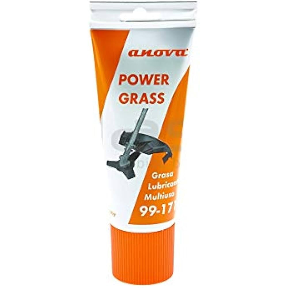 Tubo de grasa ANOVA Power Grass 200g 99-171 para desbrozadoras y maquinaria agrícola