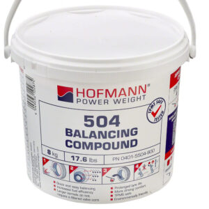 Polvo de equilibrado HOFMANN Typ 504 cubo 8000 g para ruedas de camión