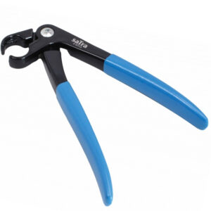 Alicates para tubos de combustible y desconexión de filtros con mangos azules específico para Fiat Audi y Volvo marca SATRA