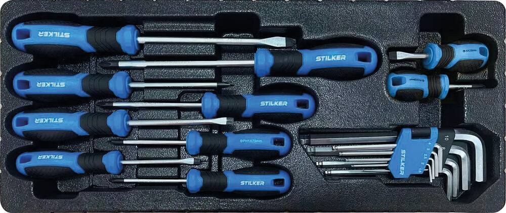 Caja de Herramientas Completa 108 Piezas Profesional (4 Niveles) - STILKER - Imagen 4