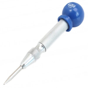 Granete automático ajustable con mango ergonómico azul para marcar metal sin martillo marca SATRA