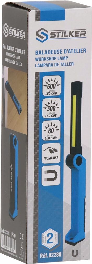 Lámpara de Taller LED Recargable Plegable 600lm (USB-C) - Ref. 82288 - Imagen 3