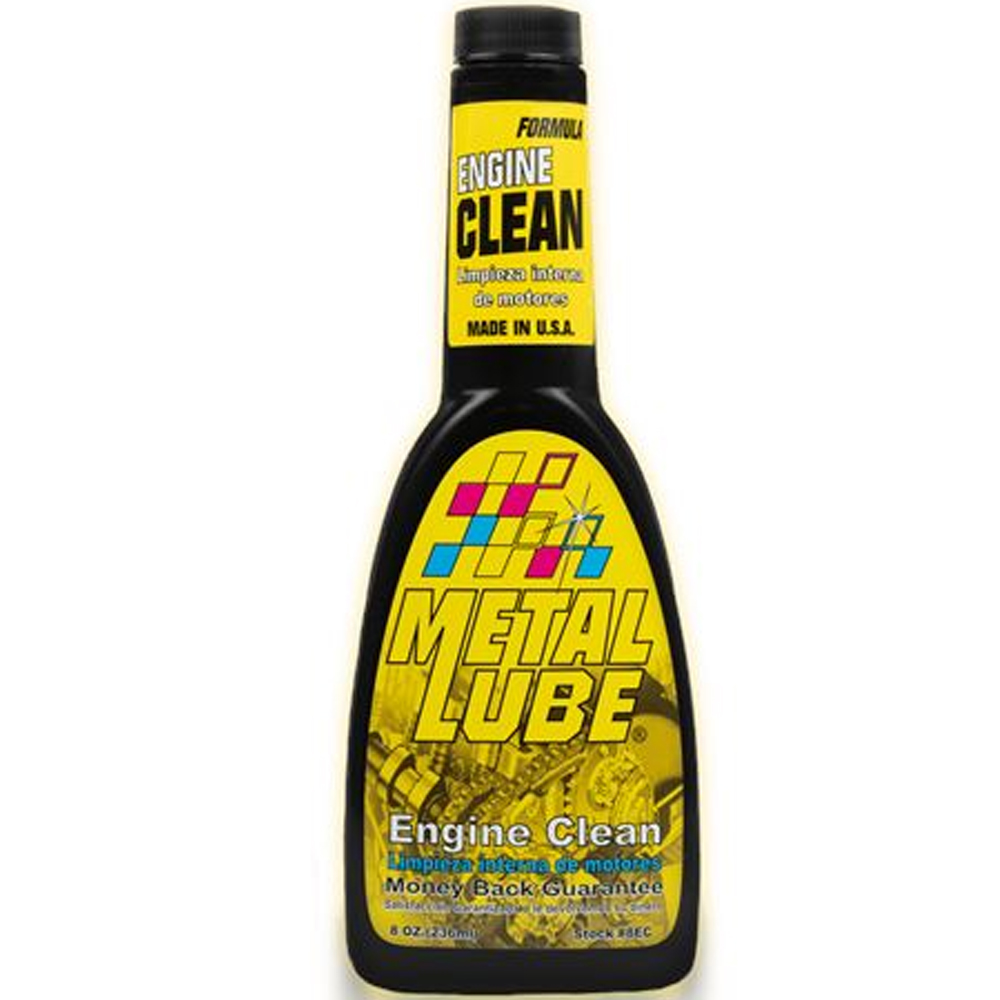 Botella de limpiador interno de motor Metal Lube Engine Clean para eliminar lodos y carbonilla antes del cambio de aceite