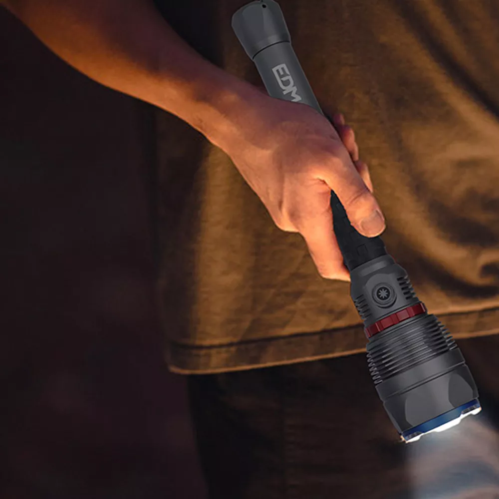 Linterna LED de Largo Alcance 18.000 Lúmenes (Power Bank) - EDM 36170 - Imagen 3