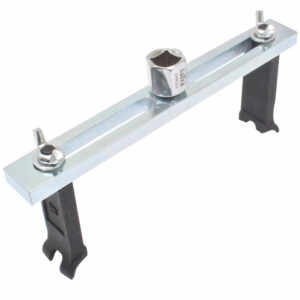 Llave ajustable de dos garras para desmontar aforador de combustible y tapa de bomba de gasolina universal