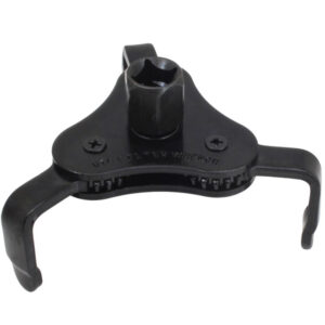 Llave para filtro de aceite de 3 patas tipo araña universal auto-ajustable marca ASTA color negro