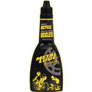 Botella de lubricante para bicicleta Metal Lube Fórmula Bicycle de 60ml para cadenas de carretera y montaña
