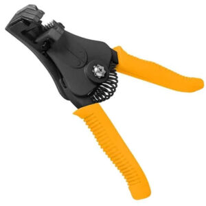 Pelacables automático frontal profesional para cables de 1.0mm a 3.2mm con mango ergonómico amarillo marca TOLSEN