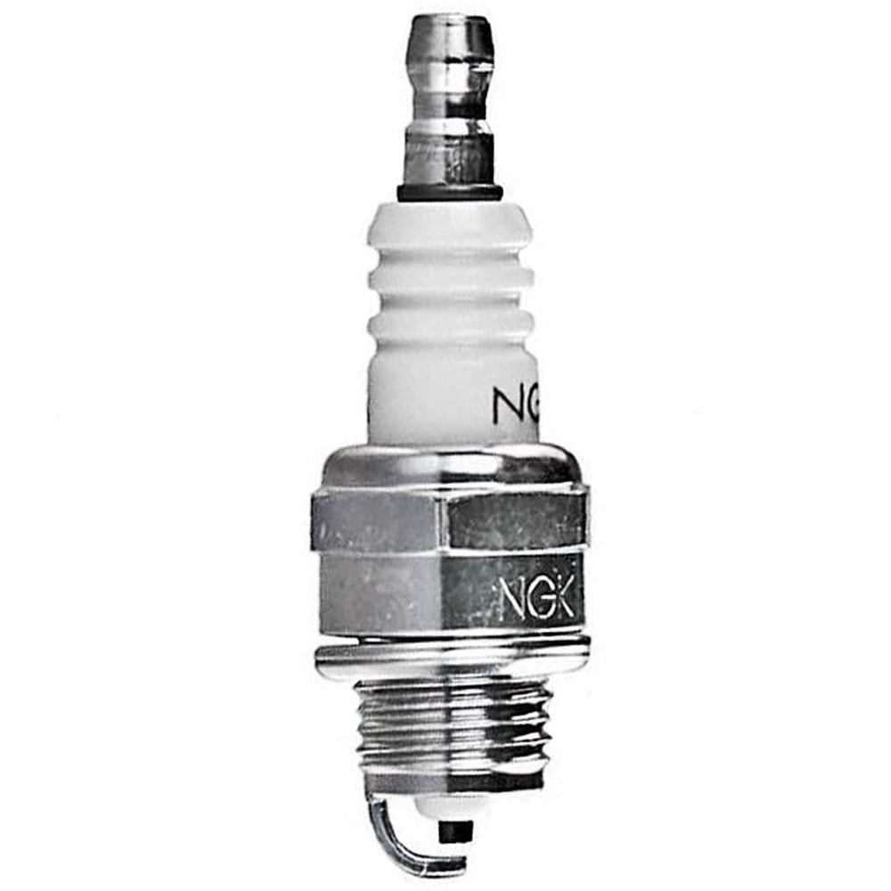 Bujía NGK BPM7A referencia 7321 compacta con punta proyectada para motosierras y desbrozadoras