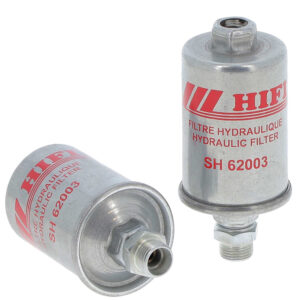 Filtro hidráulico de dirección SH62003 HiFi Filter rosca M18 para tractores John Deere