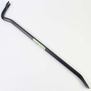 palanca desencofrador 600x16mm de acero forjado con uñas extractoras de clavos sobre fondo neutro.