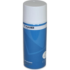 Bote de pintura en spray blanco mate de 400ml para metal madera y plástico marca MADER