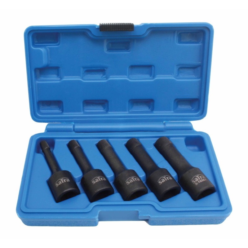 Juego de Extractores de Tornillos Grandes SATRA (8-17mm) | Kit 6 Piezas - Imagen 2