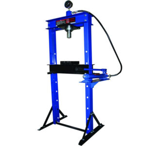 Prensa hidráulica de taller 20 toneladas con manómetro y cilindro móvil referencia A-20005