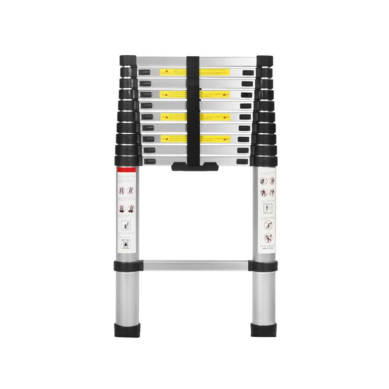 Escalera Telescópica de Aluminio 3.2m | 10 Peldaños KD4073 - Imagen 4