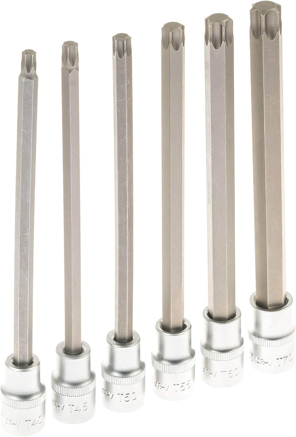 Juego de Llaves de Vaso con Punta Torx 1/2 | 32 Piezas Extra Largas - Imagen 2