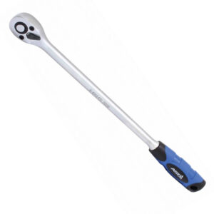 Llave de carraca 1/4 extra larga de 273 milímetros con mango azul ASTA A-KH14SL
