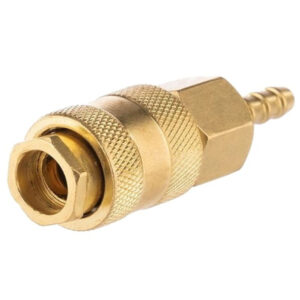 Acoplador rápido neumático 10mm profesional Kraft&Dele modelo KD2126 fabricado en latón resistente hasta 35 bar.