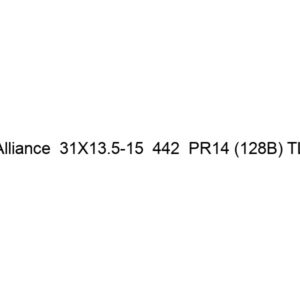 Alliance 31X13.5-15 442 PR14 (128B) TL