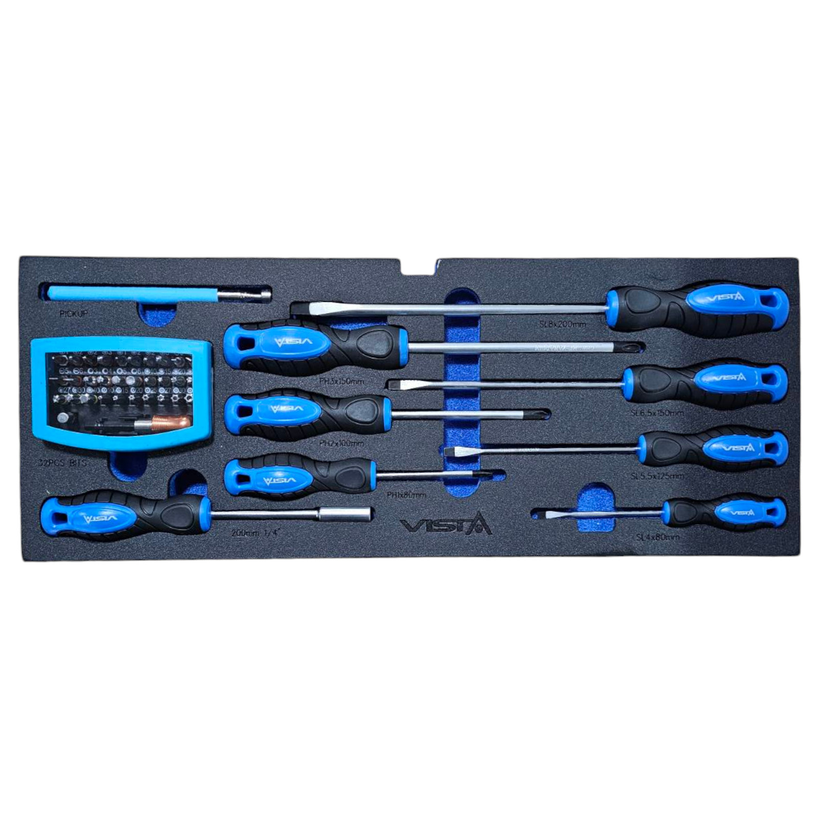 Caja de Herramientas Completa Profesional VISTA (3 Cajones y Espuma EVA) | V-TB140 - Imagen 10