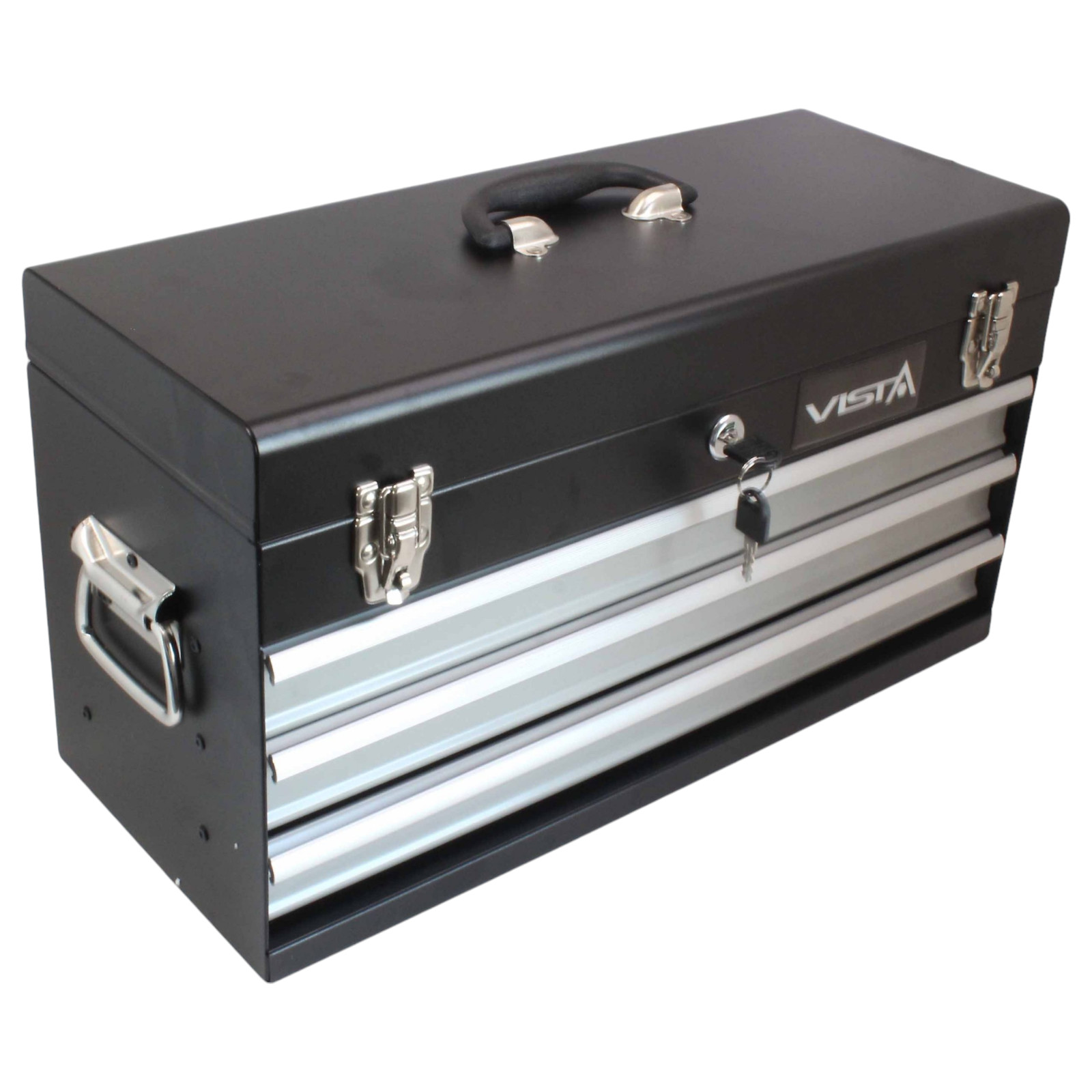 Caja de Herramientas Completa Profesional VISTA (3 Cajones y Espuma EVA) | V-TB140 - Imagen 12