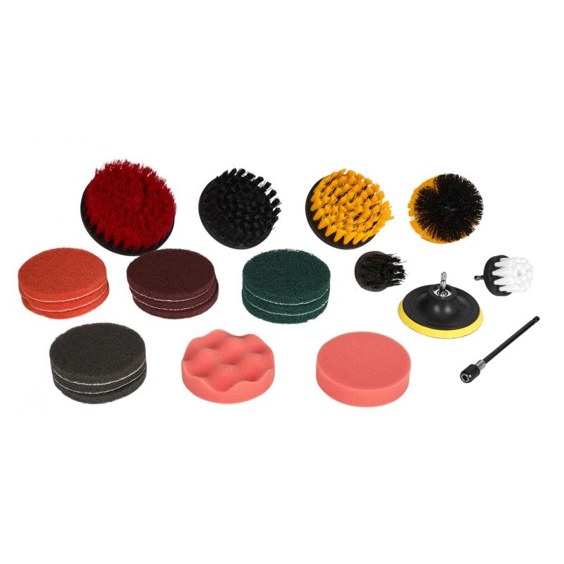 Juego de Cepillos para Taladro Profesional 22 Piezas Limpieza y Pulido | Kraft&Dele KD10997 - Imagen 2
