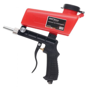 Pistola de chorro de arena profesional Kraft&Dele KD10679 con depósito de 600ml y cuerpo de aluminio para eliminación de óxido y pintura.
